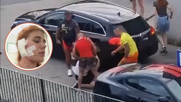 Місце де сталося побиття українців у Вроцлаві під час конфлікту