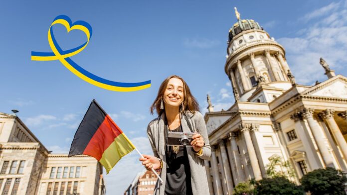 Вулиця та панорама міста де презентовано топ міст Німеччини для українців