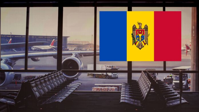 Термінал де розташований аеропорт Кишинів під час очікування рейсів пасажирами