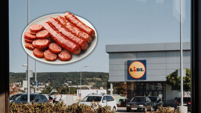 Супермаркет где объявлен отзыв колбасы в магазинах Lidl