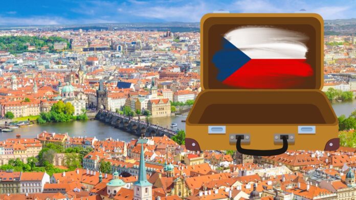 Прага та вулиці міста де планується переїзд до Чехії 2026 року